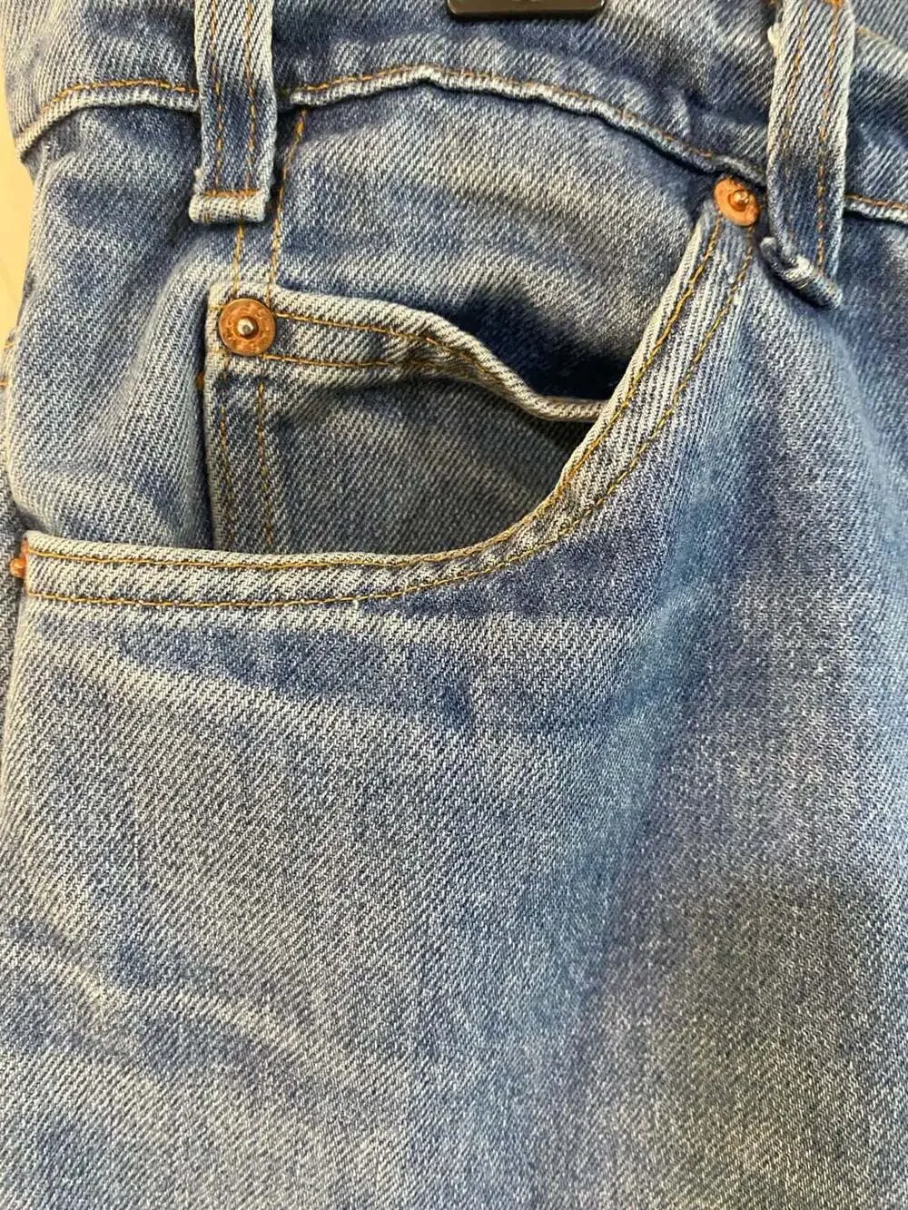 Vintage Levi's Orange Tab 517 Bootcut Denim Jeans 38 x 30